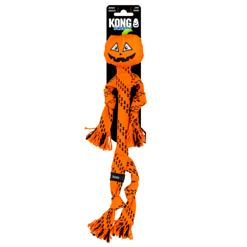 KONG Halloween Scrubz Jack-o-Lantern Md – Gralen Company