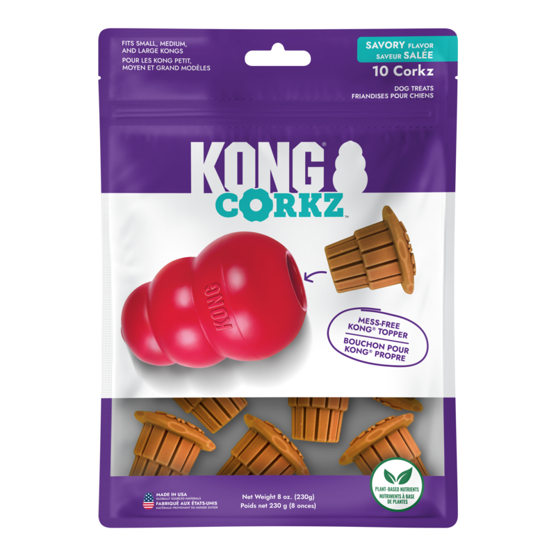 カコーレマルキン　33本 KONG Corkz 8 oz – Gralen Company