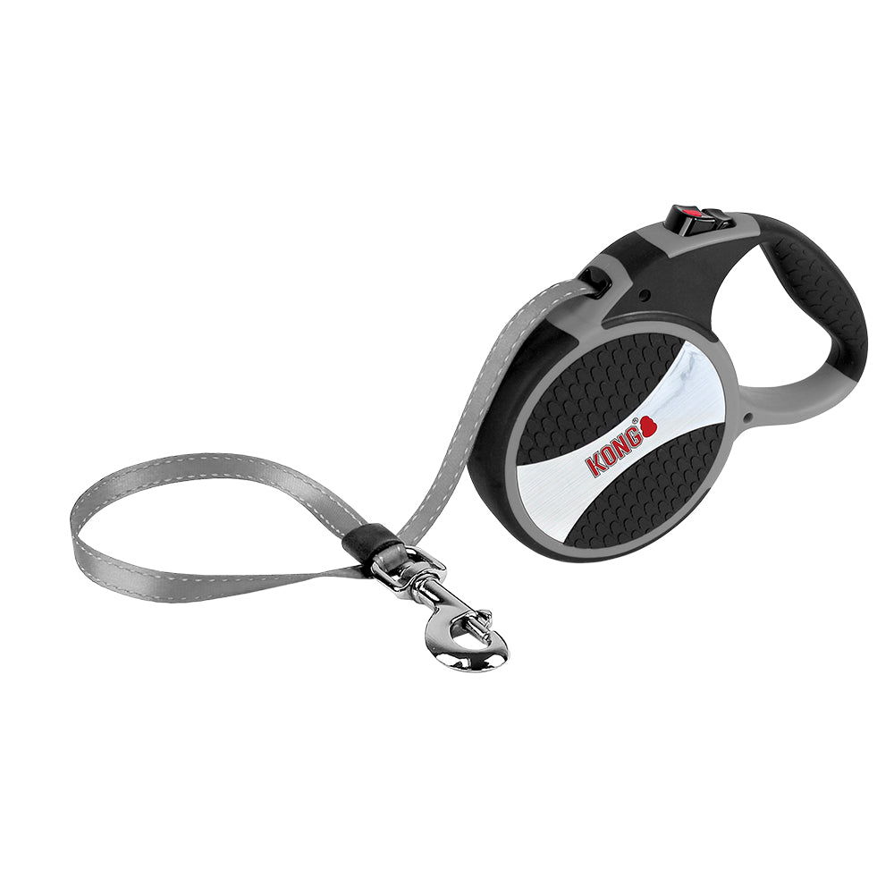 Large dog retractable top leash