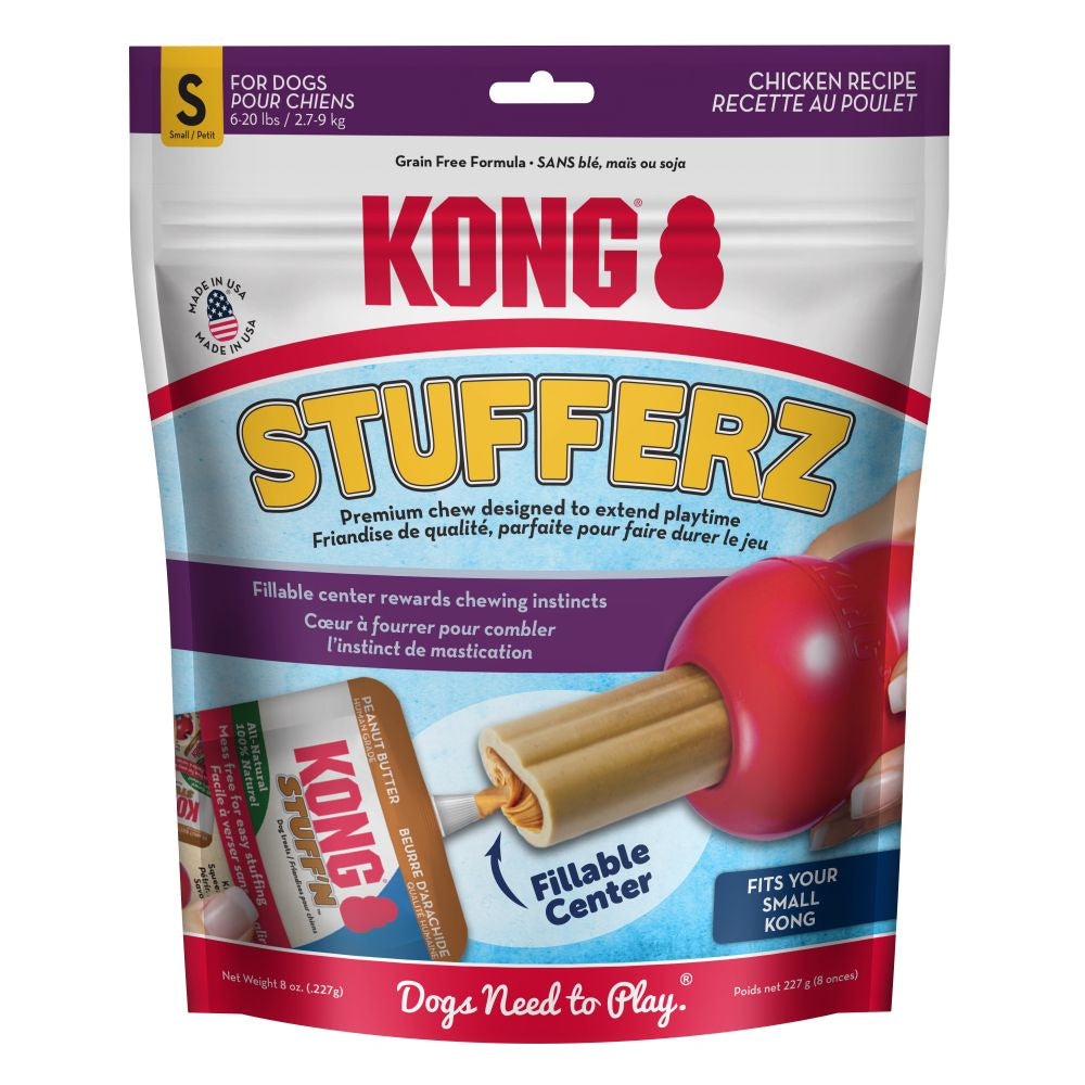 Kong Stuff'N Medium & Large Dog Peanut Butter Flavor Crunchy Dog Treat, 11  Oz. - Power Townsend Company