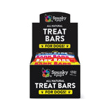 Spunky Pup PDQ Display Box Bark Bars - Assorted 
(6 of each flavor)  24 ct