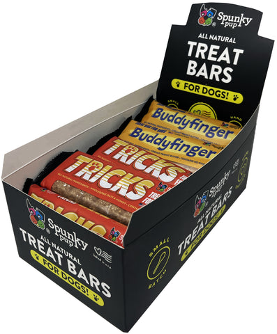 Spunky Pup Treat Bars 24 Piece PDQ