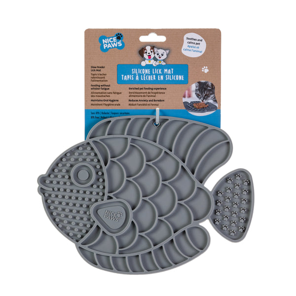 Nice Paws Fish Lick Pad - Assorted