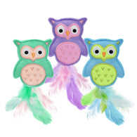 Multipet - Owl for Cat, Contains Catnip & Crinkle
