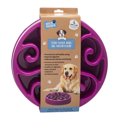 PawPerfect Slow Feeder Bowls For Dogs & Cats, 2 Cups