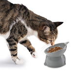 Nice Paws RECYCLED Plastic Cat Tilt Pet Bowls