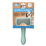 Nice Paws Self Cleaning Pet Slicker Grooming Brush