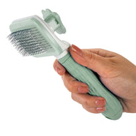 Nice Paws Self Cleaning Pet Slicker Grooming Brush