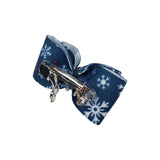 Max's Closet Hair Bows - Sm Snowflakes (2 per card)