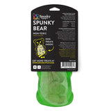 Spunky Pup Spunky Bear - Treat Dispensing Chew Toy with 1.5 oz Peanut Butter Treats