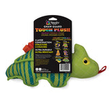 Spunky Pup Tough Plush Neon Lizard