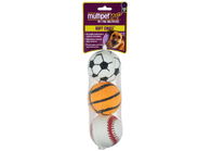 Multipet - Sport Tennis Balls 3pk
