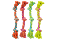 Multipet - Nuts For Knots 3-Knot Rope - 15"