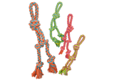 Multipet - Nuts For Knots Rope Tug w/2 Danglers