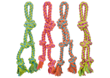 Multipet - Nuts For Knots Rope Tug w/2 Danglers
