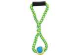 Multipet - Nuts for Knots Tug w/Tennis Ball