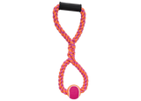 Multipet - Nuts for Knots Tug w/Tennis Ball