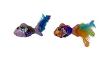 Spunky Pup Spunky Cat Sparkle Fish 2pk