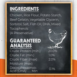 Canine Naturals Puppy Recipe Chew - 7" Roll (2 Pk)