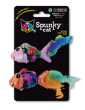 Spunky Pup Spunky Cat Sparkle Fish 2pk
