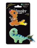 Spunky Pup Spunky Cat Dinos 2pk