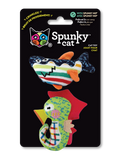 Spunky Pup Spunky Cat Fun Fabrics 2pk (Shark & Seahorse)