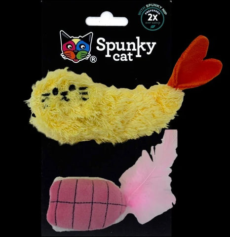 Spunky Pup Spunky Cat Sushi 2pk