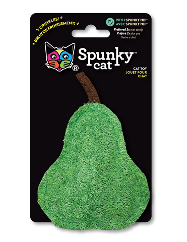 Spunky Pup Spunky Cat Texured Pear
