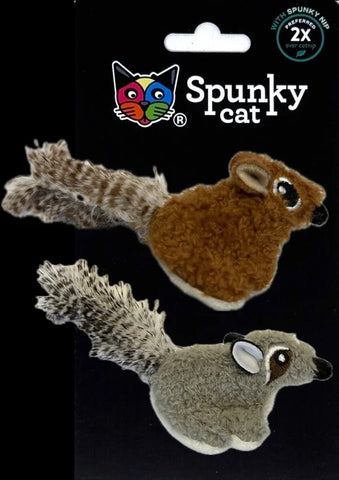 Spunky Pup Spunky Cat Mice 2pk