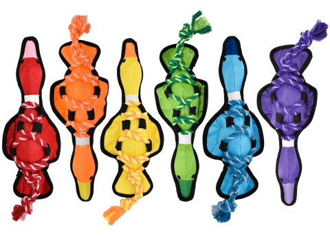 Multipet - Cross Ropes Duck - 19"
