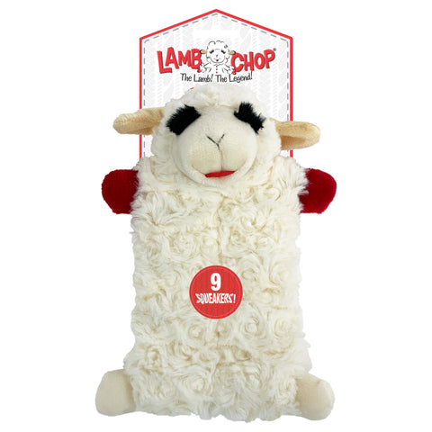 Multipet -  Lambchop Squeaker Mat - 9"