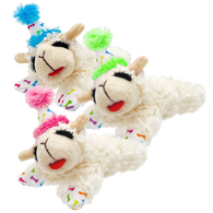 Multipet - Lamb Chop® 6" w/ Birthday Hat Assorted Colors