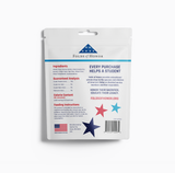 Spunky Pup Folds of Honor - Red White & Blue Paws