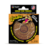 Spunky Pup Lickables - Round Peanut Butter Filled, 1pk