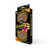 Spunky Pup Lickables - Round Peanut Butter Filled, 2pk