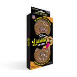 Spunky Pup Lickables - Round Peanut Butter Filled, 2pk