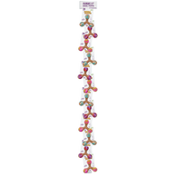 Multipet - Giggle Chew - Triple Dumbbell (Asst. Colors) 12pc. Clip Strip