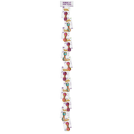 Multipet - Giggle Chew - Double Dumbbell (Asst. Colors) 12pc. Clip Strip