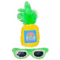 Multipet - Margaritaville Cat - Sunglasses/Pineapple