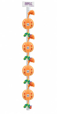 Multipet - Eric Carle - A Very Hungry Caterpillar Orange with Rope 15" 12pc Clip Strip