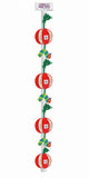 Multipet - Eric Carle - A Very Hungry Caterpillar Apple with Rope 15" 12pc Clip Strip
