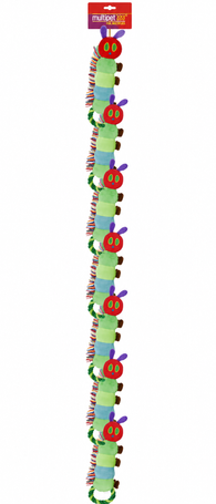 Multipet - Eric Carle - A Very Hungry Caterpillar Rope Tug 16" 9pc. Clip Strip