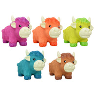 Multipet - Highland Cow Latex Assorted Colors