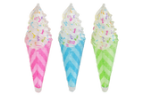 Multipet - TPR Cupcake/Ice Cream Cone  Assortment 12pc. Clip Strip