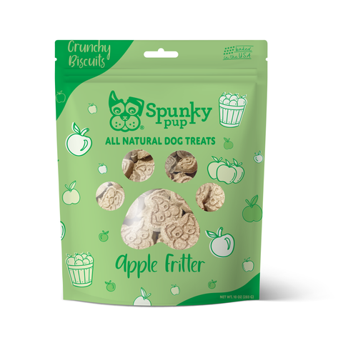 Spunky Pup Everyday Biscuits - Apple Fritter Treats 10 oz.