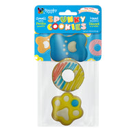 Spunky Pup Frosted Cookie - 3pk Lg (Bone, Donut, Paw)