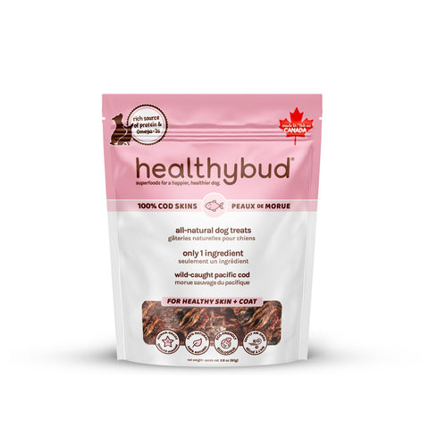 Healthybud Cod Skin Cubes - 2.8 oz