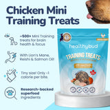 Healthybud Chicken Mini Training Treats - 6.5 oz