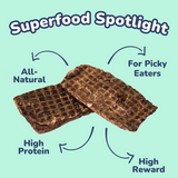 Healthybud Beef Lung Wafers