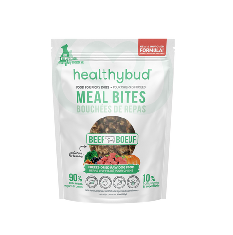 Healthybud Freeze-Dried Beef Meal Bites - 14 oz